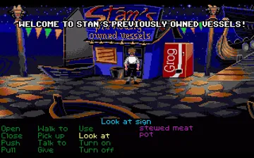 Secret of Monkey Island, The_Disk1 screen shot game playing